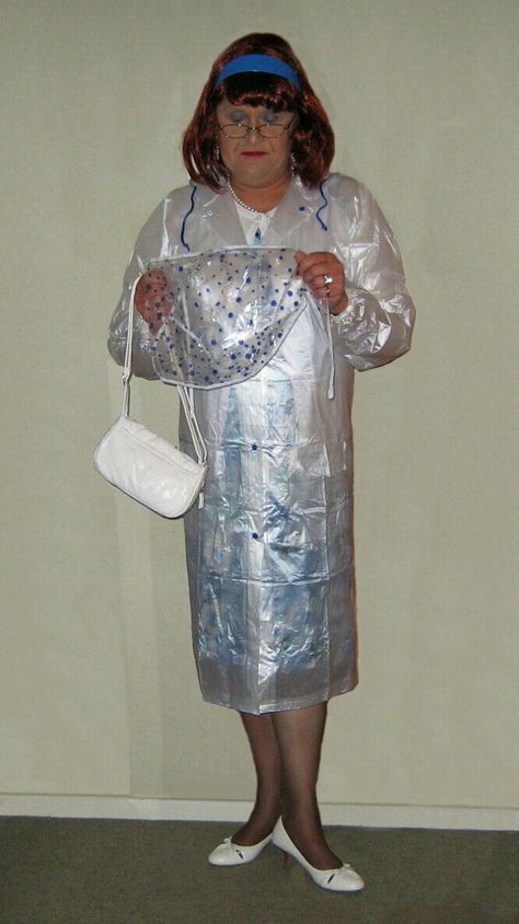 GoTravel Plastic Mac- Susan Milne Plastic Mac, Plastic Raincoat, Rain Wear, Pretty Woman, Mac, Travel, How To Wear