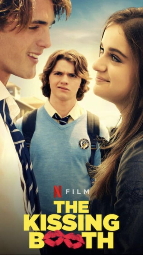 Kissing Booth Movie, Joey King Movies, Noah Movie, Books Turned Into Movies, Noah Flynn, The Kissing Booth, Movie Kisses, Tv Show Couples, Iconic Movie Posters