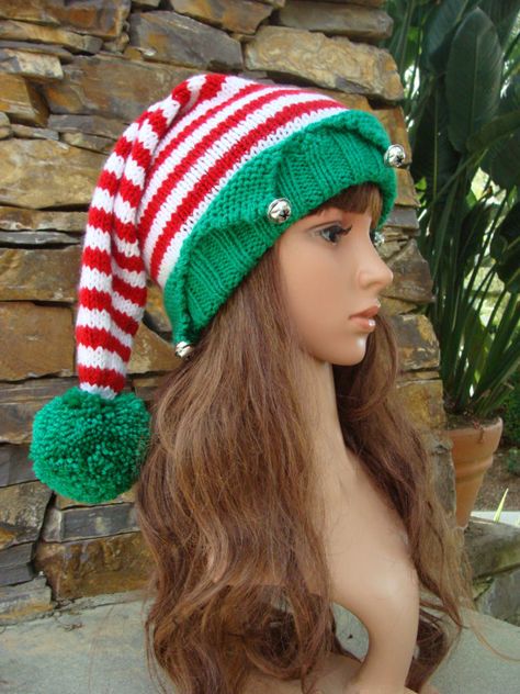 Loom knit hat