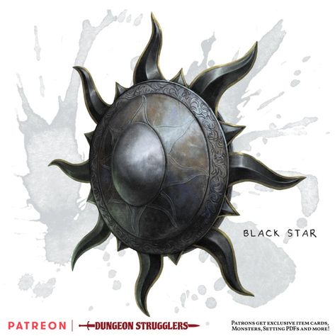 D D Items, Dnd Dragons, Dnd 5e Homebrew, Magic Items, Fantasy Props, Cool Swords, D&d Dungeons And Dragons, Dungeons And Dragons Homebrew, Shield Design