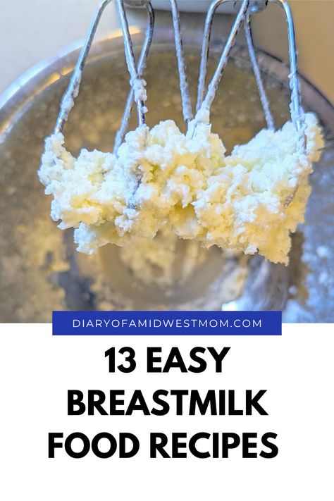 From baby purees to pancakes -Your baby and toddler can reap the benefits of breast milk, even in their food. Made with healthy ingredients, I’ll give you all the recipes and instructions to follow. Breastmilk Recipes Food, Breastmilk Recipes For Baby, Baby Food With Breastmilk, Breastmilk Butter, Breastmilk Yogurt, Breast Milk Uses, Breastmilk Food, Breastmilk Recipes, Milk Popsicles