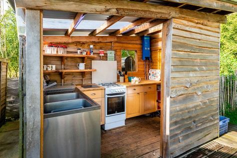 Yurt Glamping, Camping Gazebo, Canning Kitchen, Home Greenhouse, Air Raid, Backyard Diy Projects, Diy Outdoor Kitchen, Backyard Retreat, Rustic Outdoor