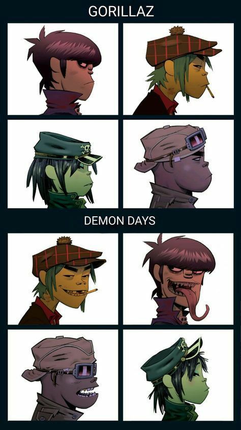 2d Gorillaz Fanart, Gorillaz Pfp, Gorillaz Art Style, Nail Bat, Gorillaz 2 D, Murdoc Gorillaz, Gorillaz Demon Days, Jamie Hewlett Art, 2-d Gorillaz