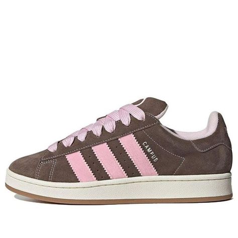 Campus Adidas, Adidas Campus 00s, Dr Shoes, Pretty Shoes Sneakers, Shoe Wishlist, Adidas Shoes Women, Brown And Pink, Sneakers Adidas, Adidas Campus