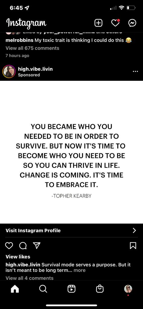 Coming Out Of Survival Mode, Survival Mode Quotes, Calendar Quotes, Change Is Coming, Daily Calendar, Soft Life, Survival Mode, Profile View, New Journey