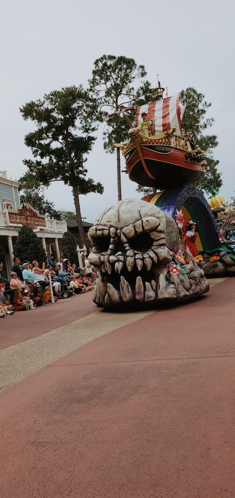 Festival Of Fantasy Parade, Skull Rock, Disney Parade, The Festival, Magic Kingdom, Peter Pan, Disney World, Float, Monster Trucks