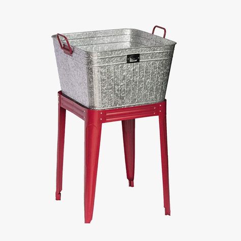 How to Hand Wash Your Clothes, and Face Masks | Vogue Party Tub, Outdoor Cooler, Metal Tub, Galvanized Buckets, Trough Sink, Beverage Tub, Beverage Cooler, Patio Bar, Galvanized Metal