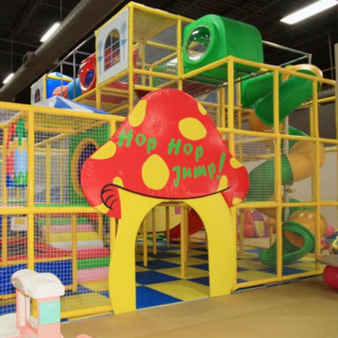 hop hop jump-indoor-playground-toronto Playground Aesthetic Pastel, 90s Playground, Liminal Space Playground, Empty Playground Aesthetic, Kidcore Background, Weirdcore Playgrounds, Playground Aesthetic, Scary Aesthetic, Liminal Nostalgia