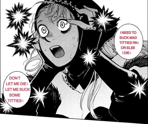 Dungeon Meshi, A Woman, Black And White, Stars, White, Black