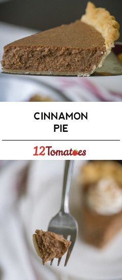 Spiced Cinnamon Pie | 12 Tomatoes Spiced Cinnamon Pie 12 Tomatoes, Spiced Cinnamon Pie, Cinnamon Pie Recipe, Cinnamon Pie, Healthy Recipes Easy Snacks, 12 Tomatoes, Delicious Pies, Pie Cake, Baking Sweets