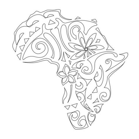 african tattoo designs | African Self Stenciljpg: Africa Tattoo, African Logo, Sewing Stencils, Tattoo Advice, Africa Tattoos, Africa Art Design, African Tattoo, Afrique Art, Sticker Printing