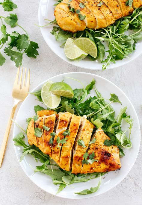 Marinated Turmeric Ginger Grilled Chicken (Whole 30, Paleo, Gluten Free, Dairy Free, Keto, Low Carb) #whole30 #keto #whole30approved Turmeric Chicken, Vegan Steak, Chicken Keto, Dry Rubs, Turmeric Recipes, Chicken Recipies, Chicken Eating, Chicken Asparagus, Ginger Chicken