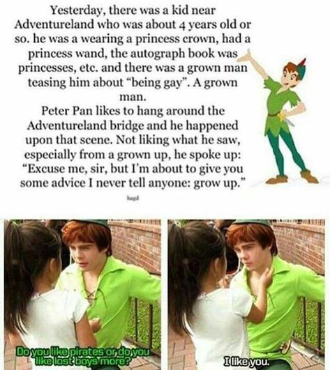 Peter Pan Theories, Peter Pan Headcanon, Peter Pan Theory, Gay Disney Ships, Peter Pan Fanart, Peter Pan Tumblr, Peter Pan Disney, Disney Ships, Disney Theory