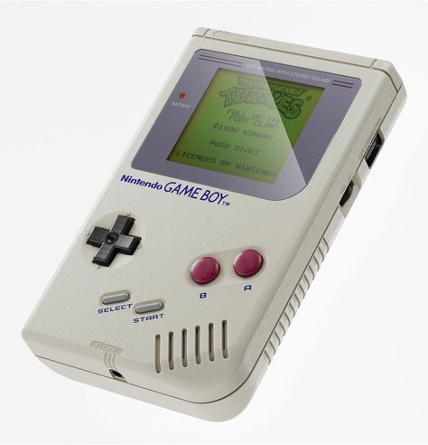 ArtStation - 1990 - Original Nintendo GAME BOY Old Game Consoles, Nintendo Gameboy Advance Sp, Retro Console, Gameboy Advance Sp, Gameboy Games, Nintendo Dsi, Original Nintendo, Nintendo Ds Lite, Nintendo 3ds Xl