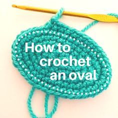 Crochet An Oval Shape, Crochet An Oval, Picture Tutorial, Crochet Vintage, Crochet Circles, Crochet Lessons, Crochet Instructions, Crochet Stitches Tutorial, Crochet Stitches Patterns