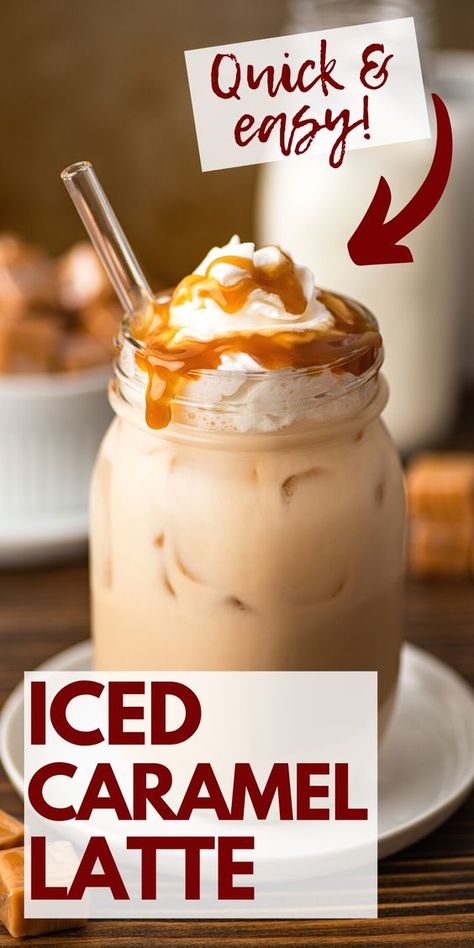 Cold Coffee Drinks Recipes, Flavored Coffee Recipes, Iced Caramel Latte, Homemade Coffee Drinks, Coffee Recipe Healthy, Nespresso Recipes, Frappe Recipe, Espresso Recipes, Cold Coffee Recipes