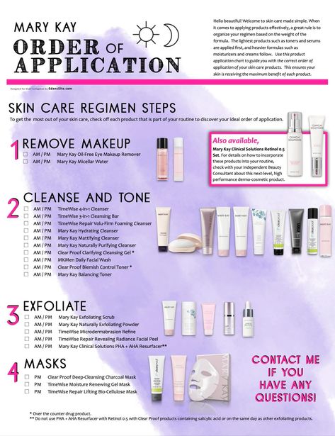 Skin Care Routine Steps Mary Kay, Mary Kay Sample Bags Ideas, Mary Kay Booking Scripts, Mary Kay Printables, Mary Kay Marketing, Mary Kay Business, Hello Beautiful, Skin Care Regimen, Mary Kay