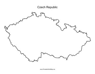 Map Of Czech Republic, Czech Republic Tattoo, Globe Outline, World Map Continents, Printable Outline, Country Studies, World Thinking Day, Map Tattoos, Constellation Map