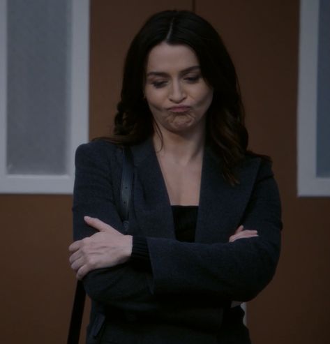 Shepherd Outfit, Amelia Greys Anatomy, Amelia Shepard, Amelia Shepherd, Caterina Scorsone, The Good Shepherd, Greys Anatomy, Dark Aesthetic, Pretty People