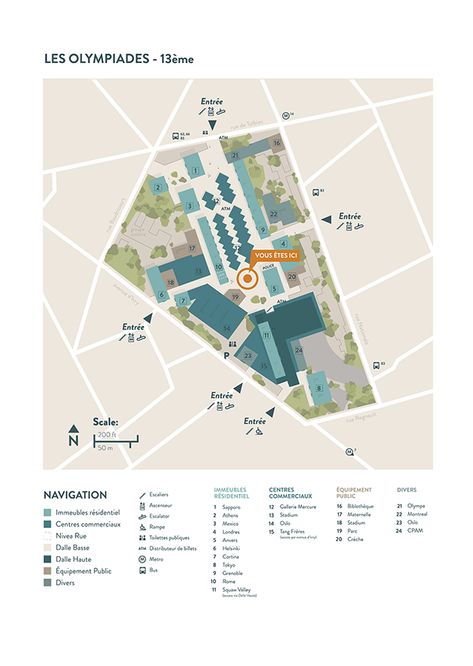 Maps Illustration Design, Urban Design Diagram, Urban Design Graphics, Urban Design Plan, Wayfinding Design, Wayfinding System, Concept Diagram, Booklet Design, Architecture Graphics