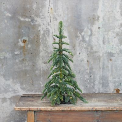 Faux Christmas Trees | Artificial Evergreen Trees, Pre-Lit Trees + Flocked Trees - Terrain Alpine Tree, Winter Entertaining, Faux Christmas Trees, Prelit Tree, Led Christmas Tree, Faux Leaf, Faux Tree, Miniature Trees, Open Fire