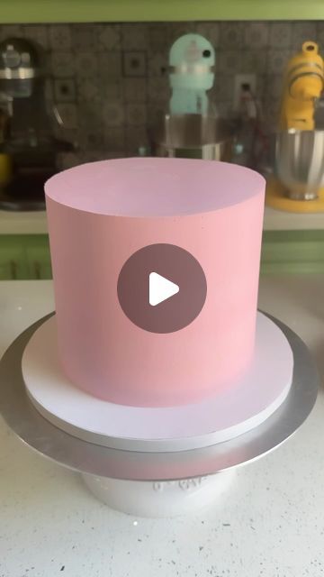 Ankita Dutta | CAKE ARTIST on Instagram: "One question I get asked frequently is, ‘How do I get a smooth finish and sharp edges on my cakes?’ Here we go! 

- First, the cake must be crumb coated. 
- The cake should be cold — refrigerator cold, *not* freezer cold. 
- I don’t like using a piping bag to apply layers of icing. A spatula works better — that way, I can control the thickness of the icing. 
- Microwave the buttercream for 5-10 seconds before applying. This gives a nice gloss to the buttercream, makes it easily spreadable, ensure thin layers, and avoids patchiness in the color. 
- Scrape off with a slightly warm scraper. Wipe it clean after every pass to keep your buttercream smooth.
- Chill the cake before cutting off the top lip. It should come off very easily. 

Fun fact - thoug Buttercream Cake Designs, I Can Control, Cake Artist, Piping Bag, Eggless Cake, Swiss Meringue Buttercream, Cake Decorating Videos, Cake Business, Dessert Bar