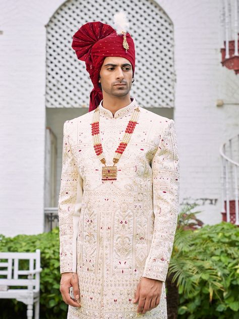 Buy Cream Colour Sherwani,sherwani for Men,wedding Sherwani,groom Sherwani for Wedding,designer Wedding Sherwani,sherwani With Shwal,sherwani Online in India - Etsy Groom Wedding Sherwani, Men Wedding Sherwani, Unique Mens Wedding Suits, Sherwani For Wedding, White Sherwani, Groom Sherwani, Sherwani For Men Wedding, Product Post, Sherwani Groom