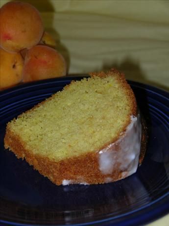 Apricot Nectar Cake - most like my Mom's recipe.  I do not add Lemon Flavoring (use Lemon Supreme Cake Mix instead) & I use 1 cup of confectioner's sugar & 6 Tbsp of lemon juice for the glaze.  I also separate the eggs & beat the whites until they make soft peaks then fold into the other ingredients. Apricot Nectar Cake, Lemon Supreme Cake, Apricot Nectar, Tube Pan, Apricot Recipes, Oatmeal Cake, Lemon Cake Mixes, A Piece Of Cake, Piece Of Cake