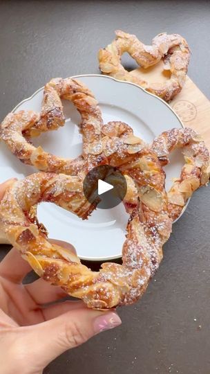 416K views · 2.3K reactions | OH CAKES on Reels | Stephen Sanchez · Until I Found You (Piano Version) Puff Pastry Hearts, Pastry Hearts, Puff Pastry Desserts, Valentines Baking, Holiday Cookies Christmas, Breakfast Bites, Wonton Wrappers, Puff Pastry Recipes, Pastry Desserts