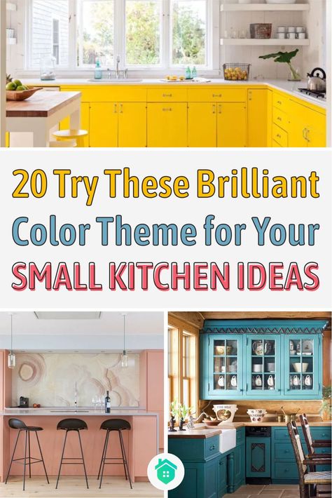 Cozy Kitchen Colors, Kitchen Room Color, Bright Kitchen Colors, Kitchen Cupboard Colours, Small Kitchen Colors, Small Kitchen Decoration, Kitchen Cabinets Color Combination, Kitchen Colour Combination, Kitchen Cabinet Inspiration