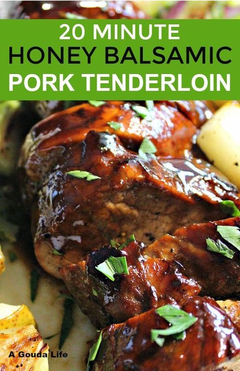 Balsamic Glazed Pork Tenderloin, Balsamic Pork Tenderloin, Glazed Pork Tenderloin, Balsamic Pork Tenderloins, Dinner Pork, Balsamic Pork, Pork Recipes Easy, Glazed Pork, Random Recipes