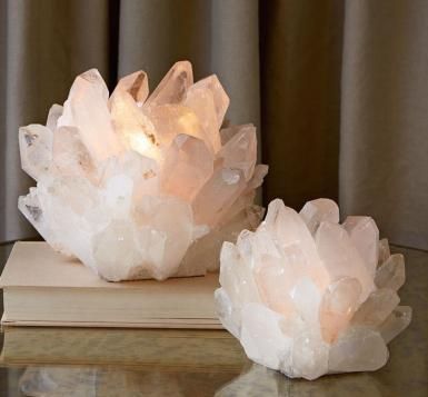 feng shui crystals meaning and properties - (c) horchow.com Crystal Rocks, Feng Shui Crystals, Candles Decor, Zen Room, Rooms Ideas, Decor Pillows, Yoga Room, Meditation Room, Crystal Meanings