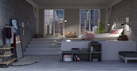 Episode Bedroom Background Day And Night, Aesthetic Bedroom Full View, Full View Bedroom, Episode Bedroom Background, Episode Backgrounds Bedroom, Bedroom Full View, Bedroom Background For Editing, Episode Interactive, Gacha Background