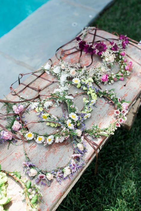 Bohemian Bachelorette, Flower Crown Bar, Boho Floral Crown, Boho Bachelorette, Bohemian Bridal Shower, Vintage Bridal Shower, Boho Bridal Shower, Bohemian Bridal, Garden Birthday