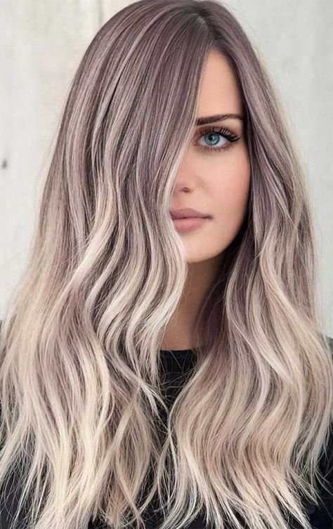 mousy blonde, winter hair colors, winter hair trends 2021, platinum blonde hair color, winter hair colors for brunettes, dark winter hair colors, brown hair with highlights Mousy Blonde, Blonde Winter, Mousy Brown Hair, Blonde Ideas, Blonde Ombre Hair, Winter Hair Trends, Winter Blonde, Platinum Blonde Hair Color, Ombre Hair Blonde