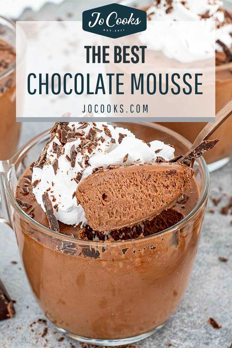 Easy Chocolate Mousse Recipe, Chickpea Water, Chocolate Mousse Desserts, Homemade Chocolate Pudding, Easy Chocolate Mousse, Vegan Chocolate Mousse, Fluffy Light, Easy Dessert Recipes Quick, Homemade Pudding