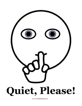 A round face is holding its finger to its lips and saying shhh in this printable sign that also reads Quiet, Please! It lets children know that a room is a quiet area designed for silent study, reading and writing. It is perfect for computer labs, libraries, classrooms and study halls. Free to download and print Quiet Please Sign, Yoga Inspiration Quotes, Amazing Inspirational Quotes, Computer Lab, Classroom Language, Quiet Area, Reading And Writing, Cute Signs, Raise Your Hand