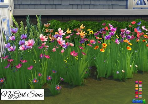 NY Girl Sims: Wildflower Assortment • Sims 4 Downloads Sims 4 Blog, Sims 4 Gameplay, Sims 4 Downloads, Sims 4 Update, Best Sims, Outdoor Flowers, Sims 4 Build, Sims 4 Game, The Sims4