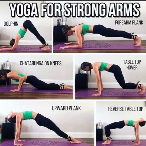 Best Yoga For Beginners, Arm Yoga, Yoga Routine For Beginners, Strength Yoga, Yoga Beginners, Strong Arms, Outdoor Yoga, Build Strength, Types Of Yoga