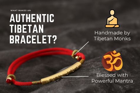 An authentic Tibetan bracelet is charged with a powerful mantra while being handmade by Buddhist monks. Don't fall for imitation bracelets pretending to be the real deal. Find out what makes a real Tibetan bracelet by clicking the image! Tibetan Monk, Buddhist Monks, Tibetan Bracelet, Handmade Jewelry Tutorials, Buddhist Monk, Spiritual Jewelry, Jewelry Tutorials, Mantra, Rope Bracelet