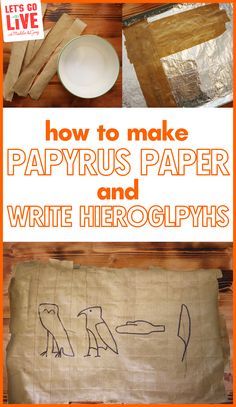 Ancient Egypt Art Projects Middle School, Ancient Egypt Arts And Crafts, Egyptian Crafts For Kids School Projects Ancient Egypt, Egyptian Paper Craft, Ancient Egyptian Projects, Papyrus Art Ancient Egypt, How To Make Papyrus Paper Ancient Egypt, Egyptian Crafts For Preschoolers, Egyptian Art Activities