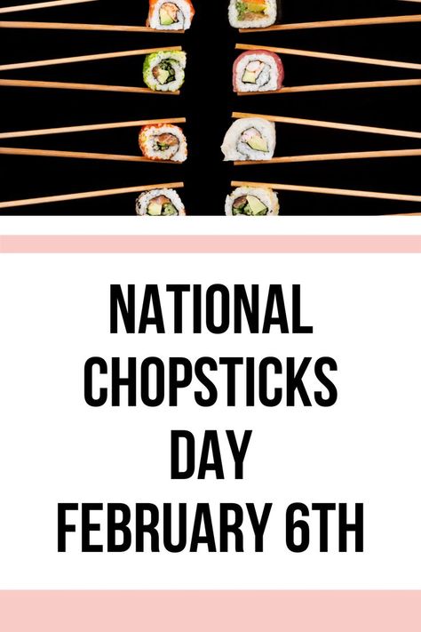 National Days, February 6th, Date Me, National Day, Chopsticks, Dates, Chef, Holidays