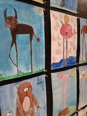 a faithful attempt: Dali Inspired Surrealist Animals Surrealism Art Projects For Kids, Surrealism Art Projects, Gala Inspiration, Artist Van Gogh, Surrealist Collage, Art Docent, Salvador Dali Art, Preschool Art Projects, Dali Art