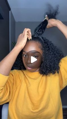 Curly Half Up Half Down Wig, Half Wig Hairstyles Black Women, 3c Hair Styles, Half Up Half Down Curly Hair, Curly Half Up Half Down, Curly Half Wig, 3b Hair, 3c Hair, Texture Words