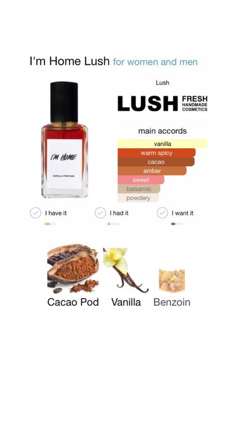 Lush Perfume, Perfume Notes, Fragrance Lab, Diy Perfume, Fragrances Perfume Woman, Vanilla Perfume, Beauty Routine Tips, Perfume Collection Fragrance, Diy Body Care