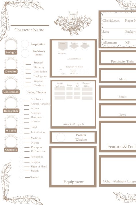 add a touch of whimsy to you dnd campaign with a themed character sheet! Bard Character Sheet, Bard Dnd Character, Bard Character, Bard Dnd, Dnd Bard, Dnd Character Sheet, Dnd Campaign, Character Sheet, Dnd Characters