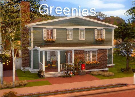 futurelabs Sims 4 Suburban, Outer Ideas, Sims Design, Sims Lots, Sims Builds, Sims 4 House Plans, Sims 4 House Building, Suburban House, Sims Ideas