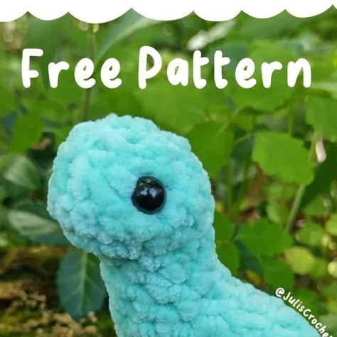 Plush Dino Crochet Pattern Free, Long Neck Dino Crochet Pattern Free, Crochet Dinosaur Pattern Free Chunky Yarn, Free Crochet Patterns Amigurumi No Sew, Small Crochet Dinosaur Free Pattern, Small Dino Crochet Pattern Free, Crochet Arigumi Free Pattern No Sew, Chunky Dino Crochet Pattern Free, No Sew Dinosaur Crochet Pattern Free