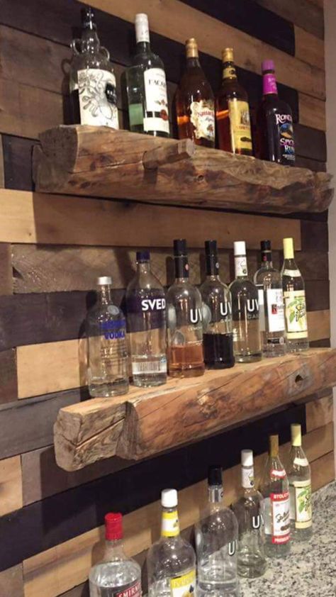 Rustic Basement Bar, Barn Bar, Hangout Space, Home Bar Ideas, Cabin Bar, Bar Shed, Rustic Basement, Home Bar Rooms, Outdoor Toilet