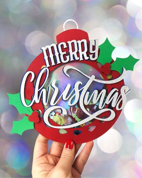 Merry Christmas Cake Topper, Cricut Projects Christmas, Merry Christmas Cake, Pie Designs, Diy Cake Topper Birthday, Cricut Cake, Pie Party, 3d Cake Toppers, Handmade Cake Topper